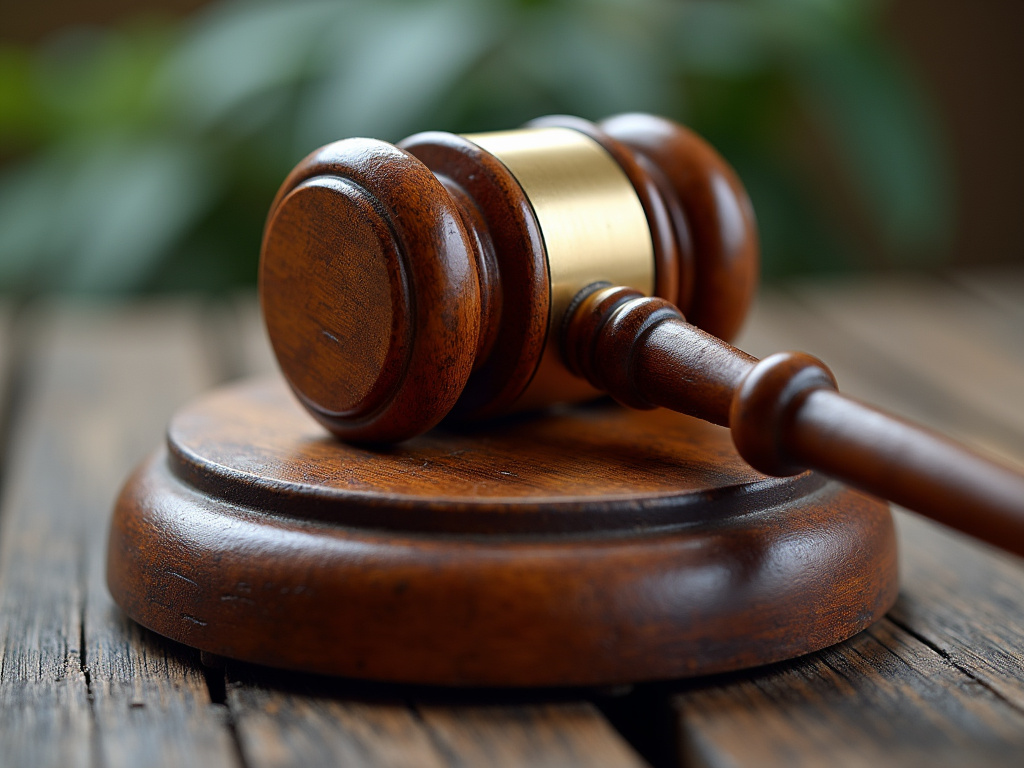 Gavel and scales — motorcycle accident lawyer phoenix