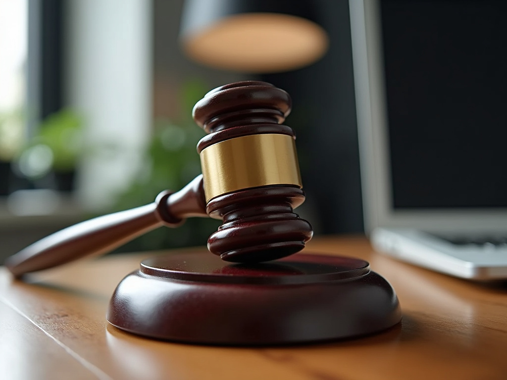 Gavel on desk — DUI lawyer