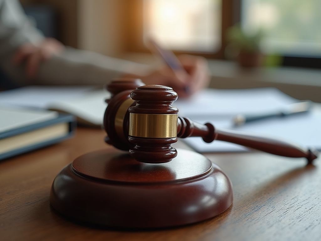Gavel on desk — DUI lawyer