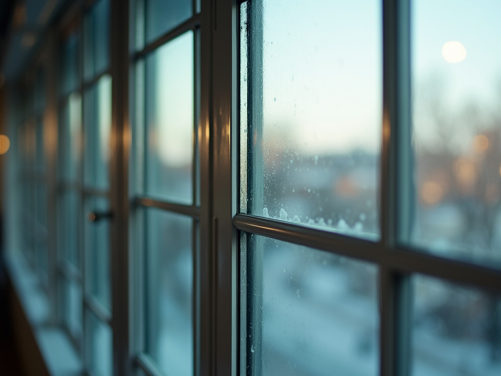 Glass window pane — impact windows installation
