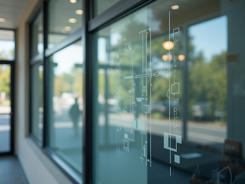 Glass window pane — impact windows installation