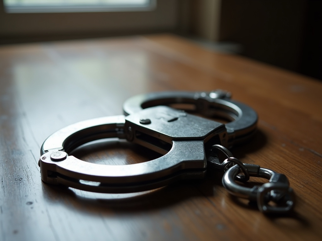 Handcuffs on table — DUI lawyer