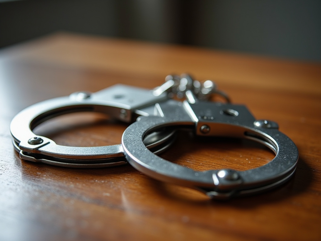 Handcuffs on table — DUI lawyer