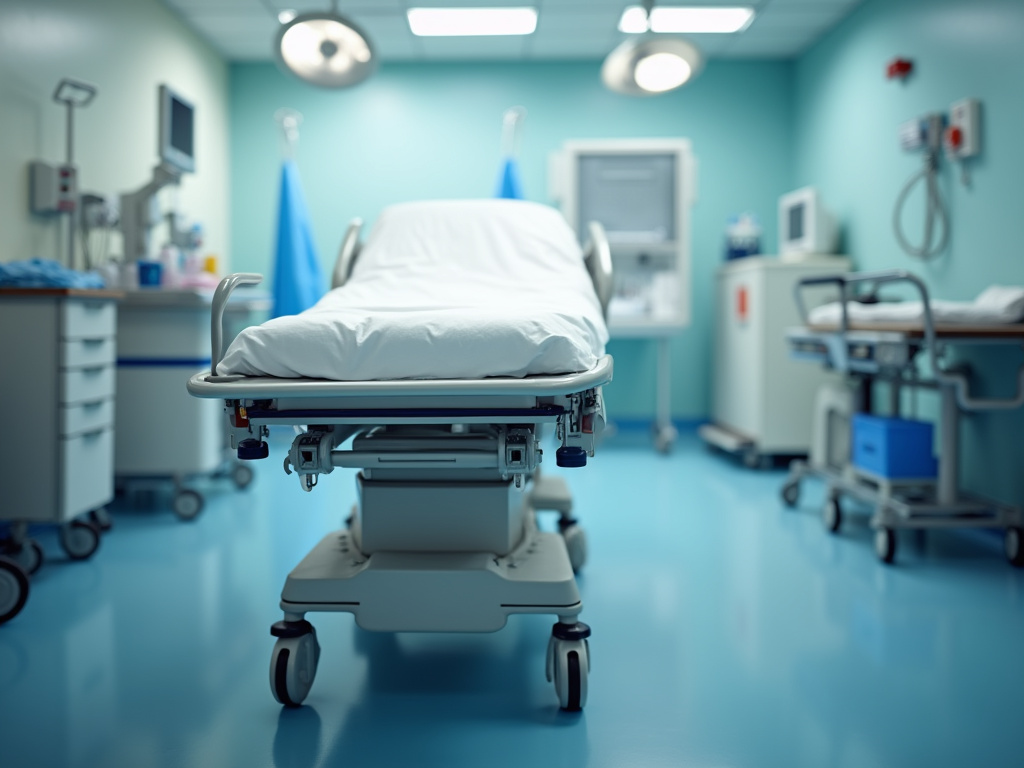 Hospital gurney — motorcycle accident lawyer phoenix