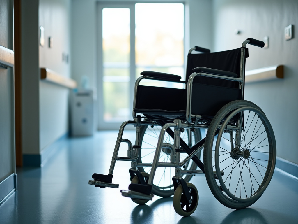 Hospital wheelchair — accident lawyer phoenix