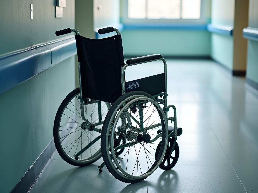 Hospital wheelchair — pedestrian accident lawyer phoenix