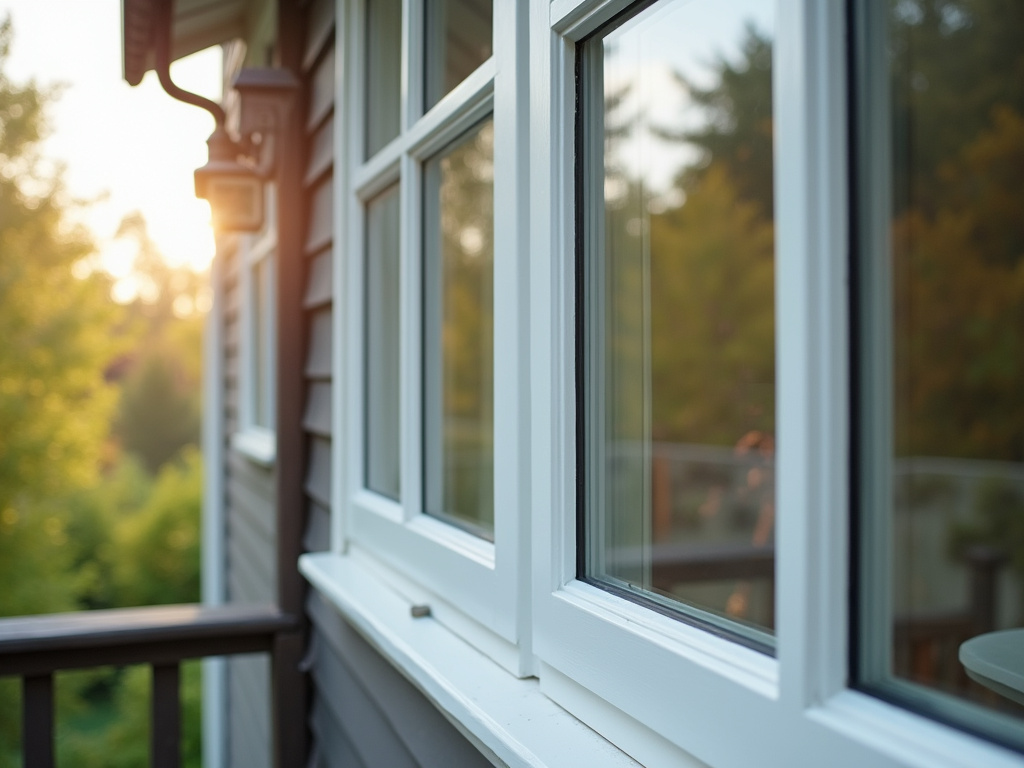 House window exterior — impact windows installation