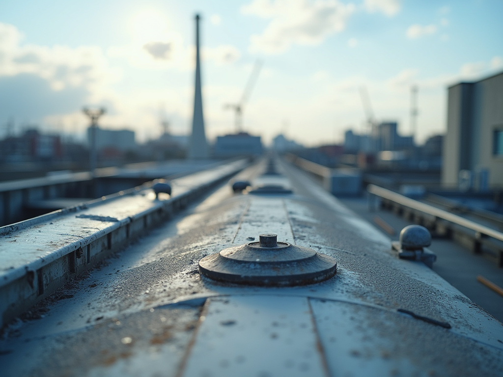Industrial building rooftop — commercial roofing dacula ga