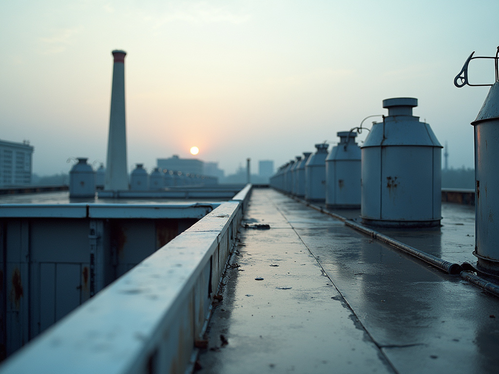Industrial rooftop — commercial roofing dacula ga