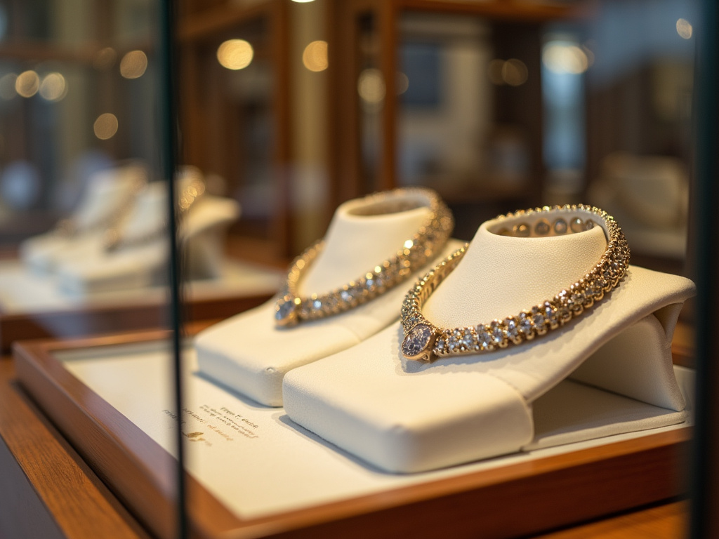 Jewelry display case — jewelry store