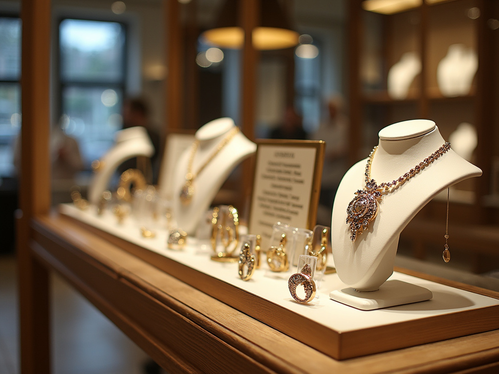 Jewelry store display — breitling watches