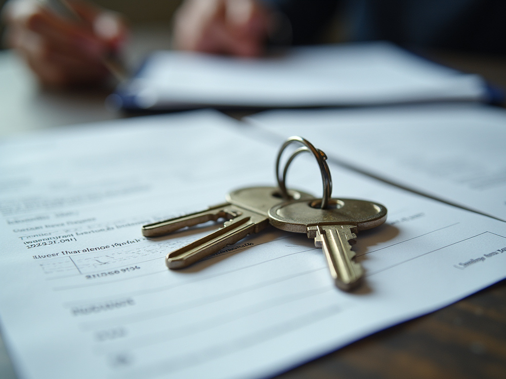 Keys and paperwork — title loans Hewitt
