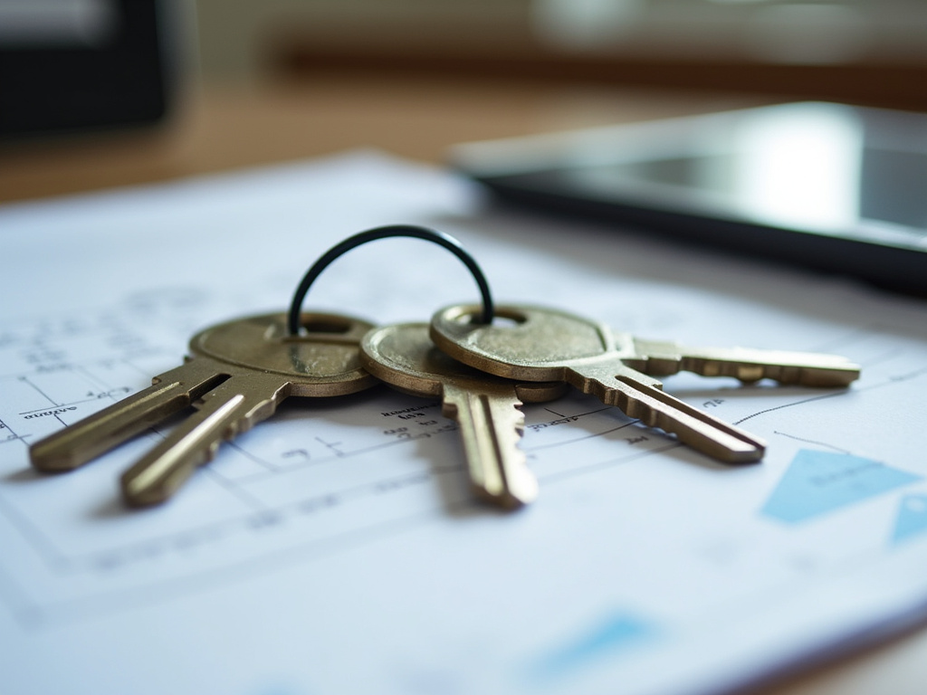 Keys on paperwork — title loans Woodway
