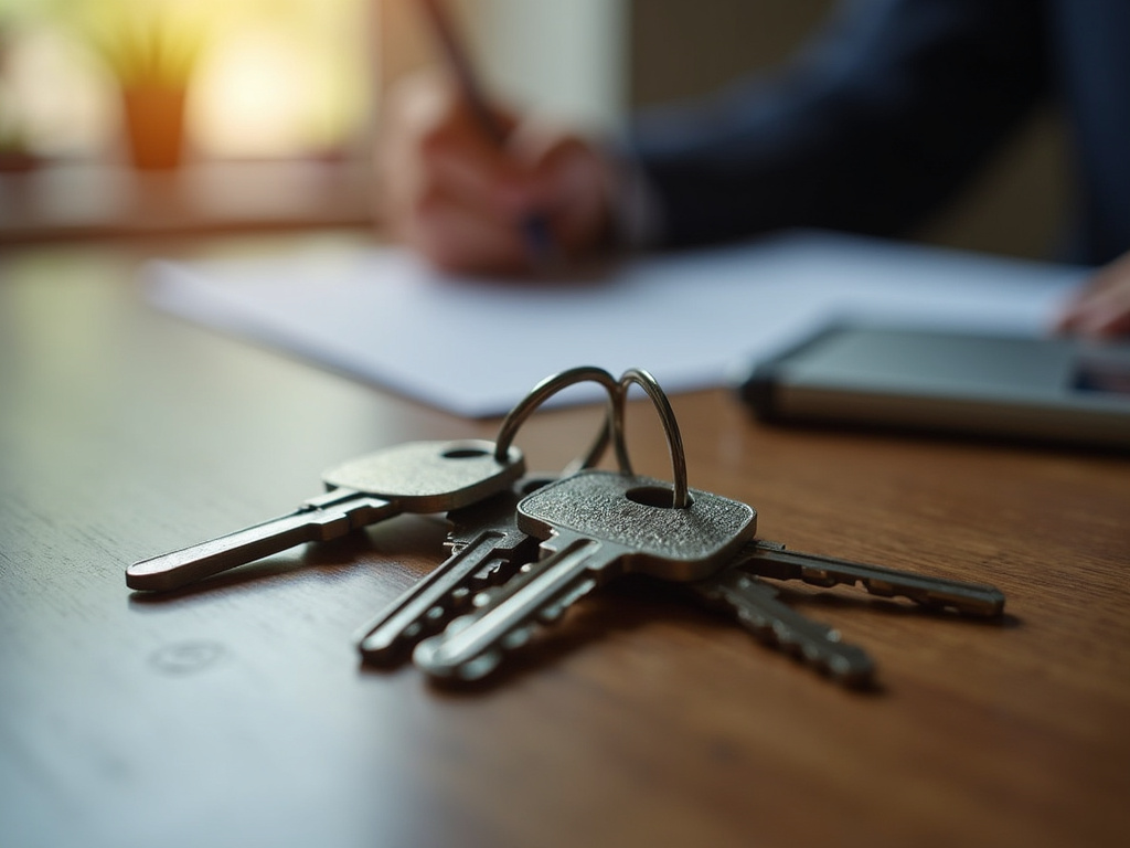 Keys on table — title loans Lacy Lakeview