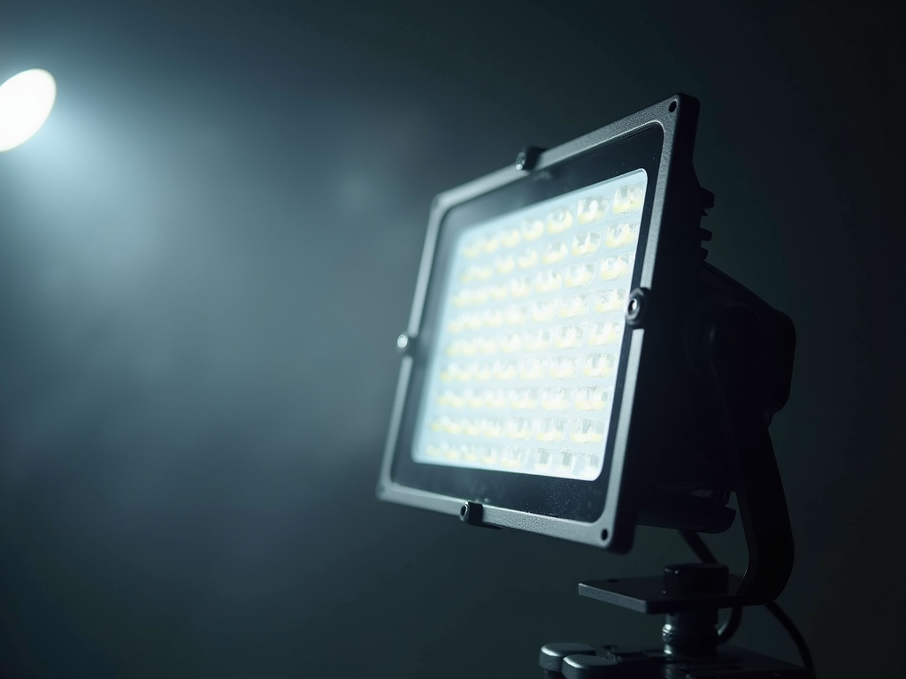 Led floodlight fixture — all-in-two solar lights