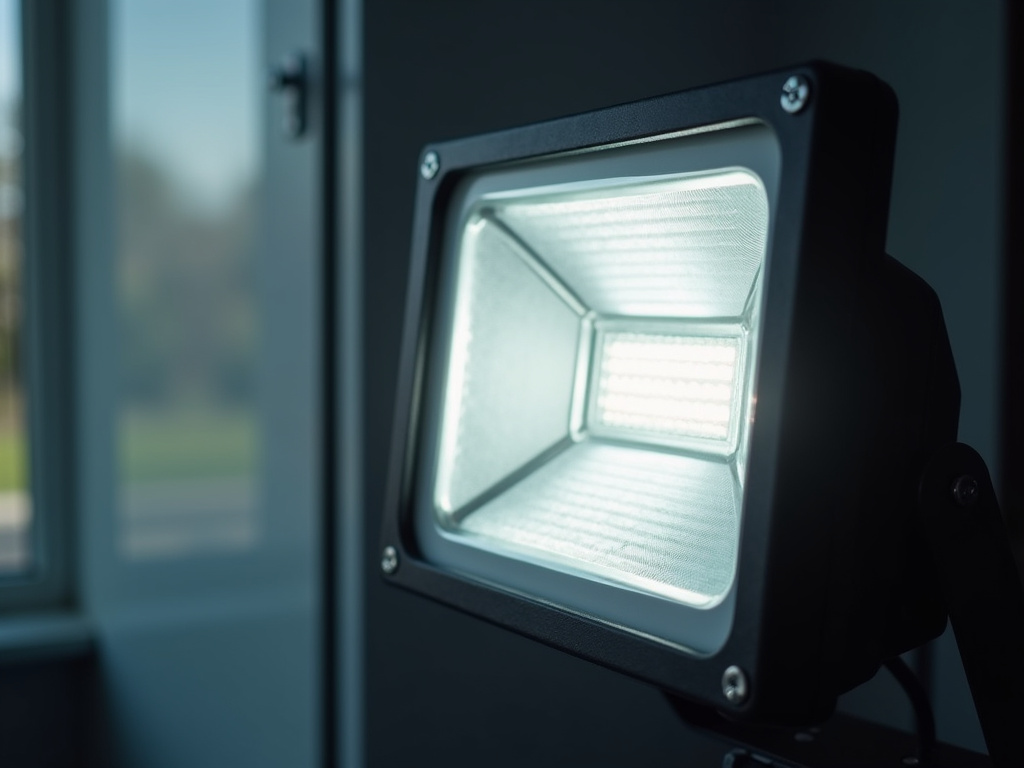 Led floodlight fixture — all-in-two solar lights