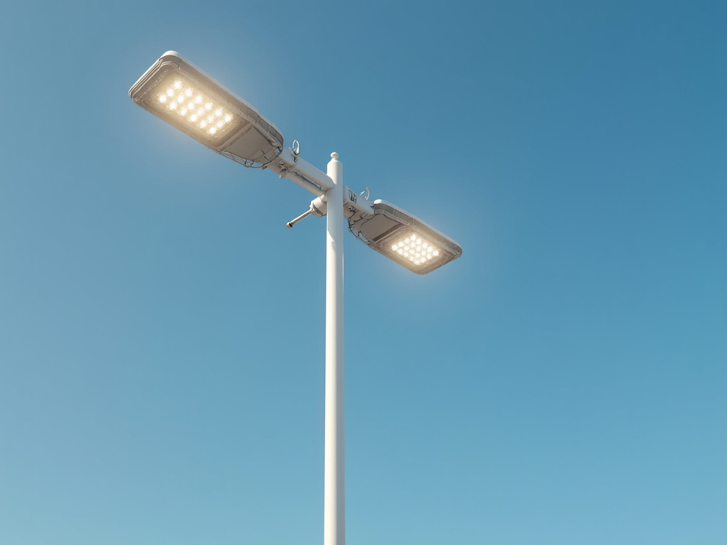 Led light pole — nexus smart solar lighting