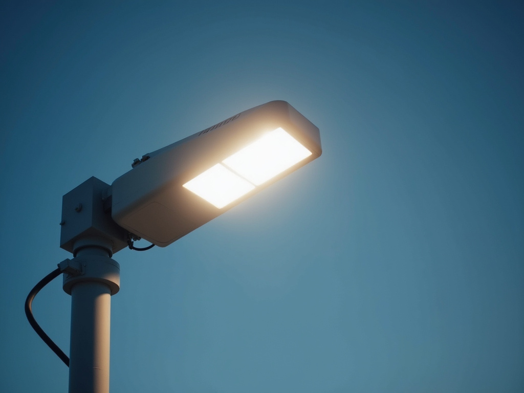 Led light pole — nexus smart solar lighting