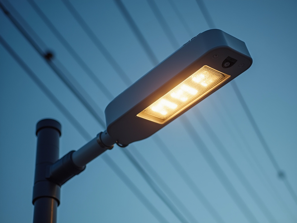 Led light pole — nexus smart solar lighting
