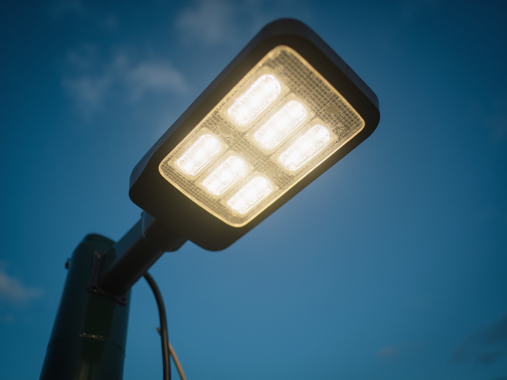 Led light pole — nexus smart solar lighting