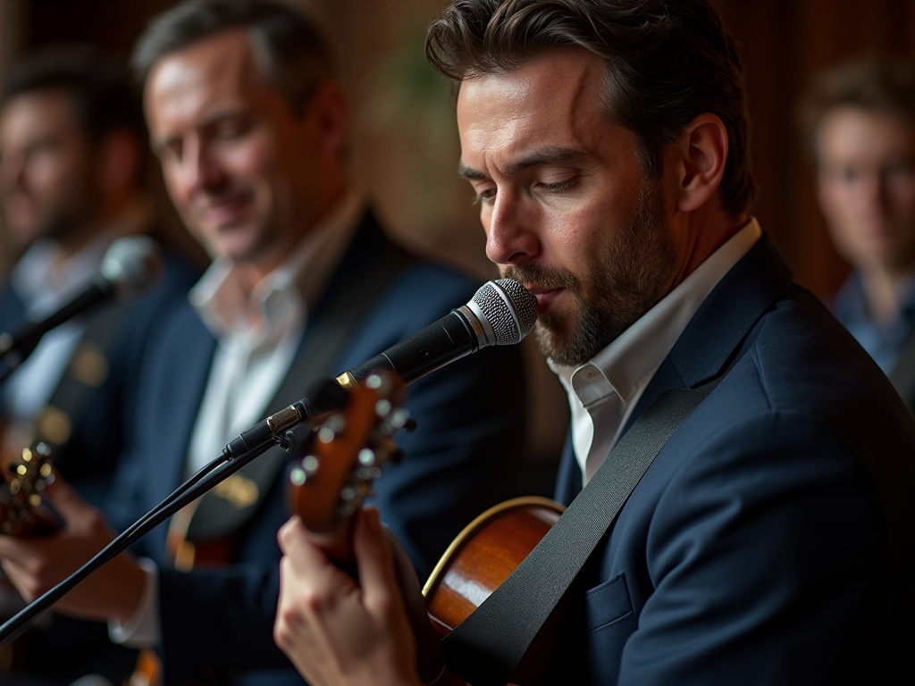Live band performing — wedding bands