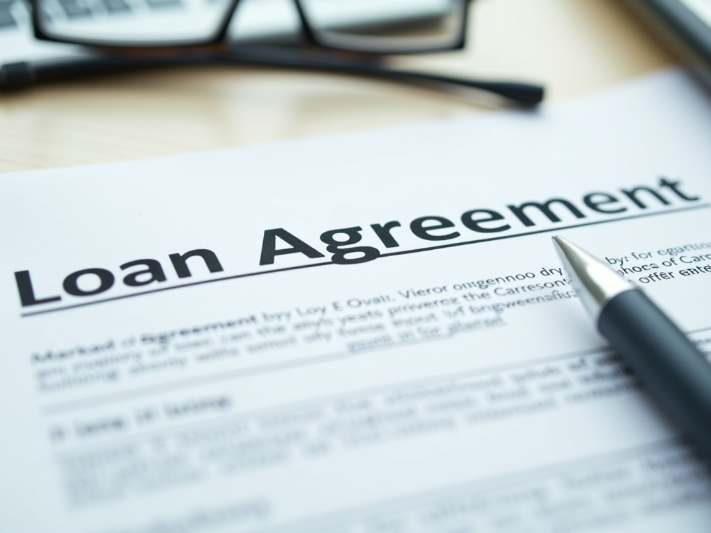 Loan agreement paperwork — title loans Bellmead