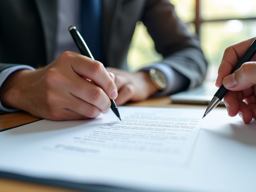 Loan contract signing — title loans michigan
