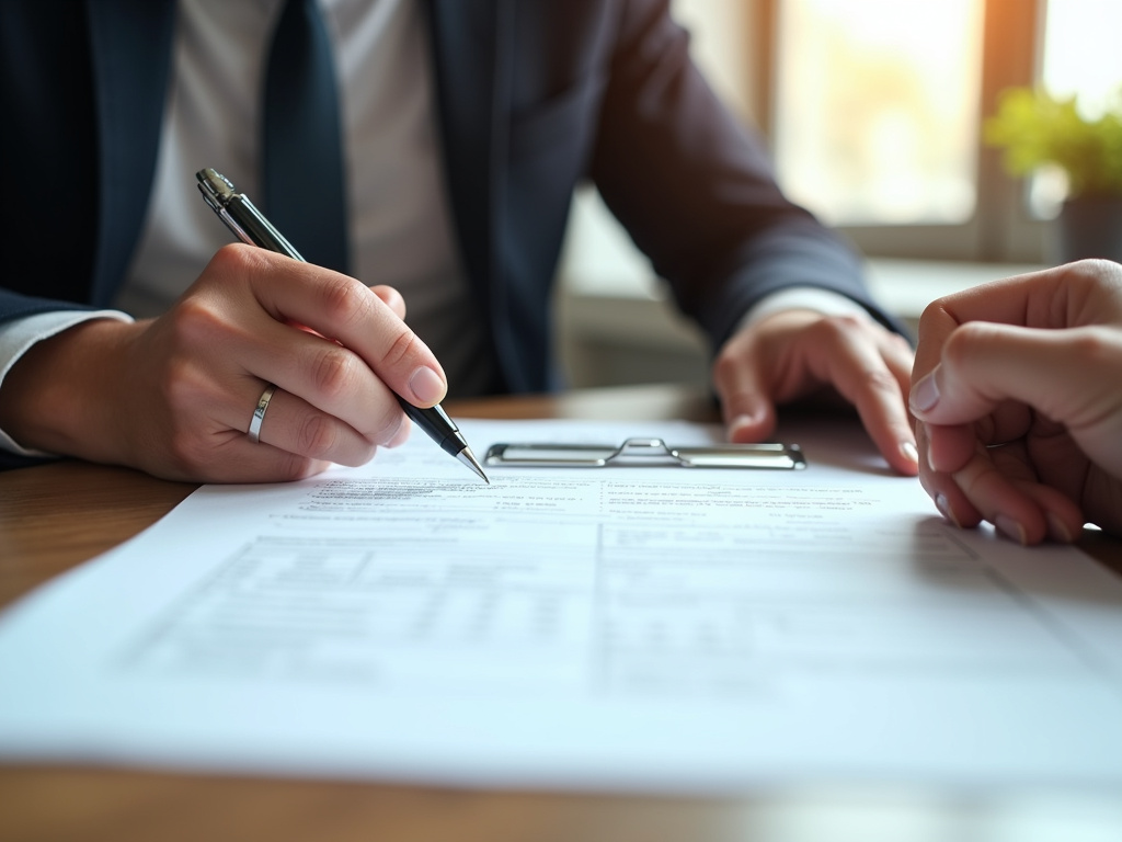 Loan paperwork signing — title loans oklahoma