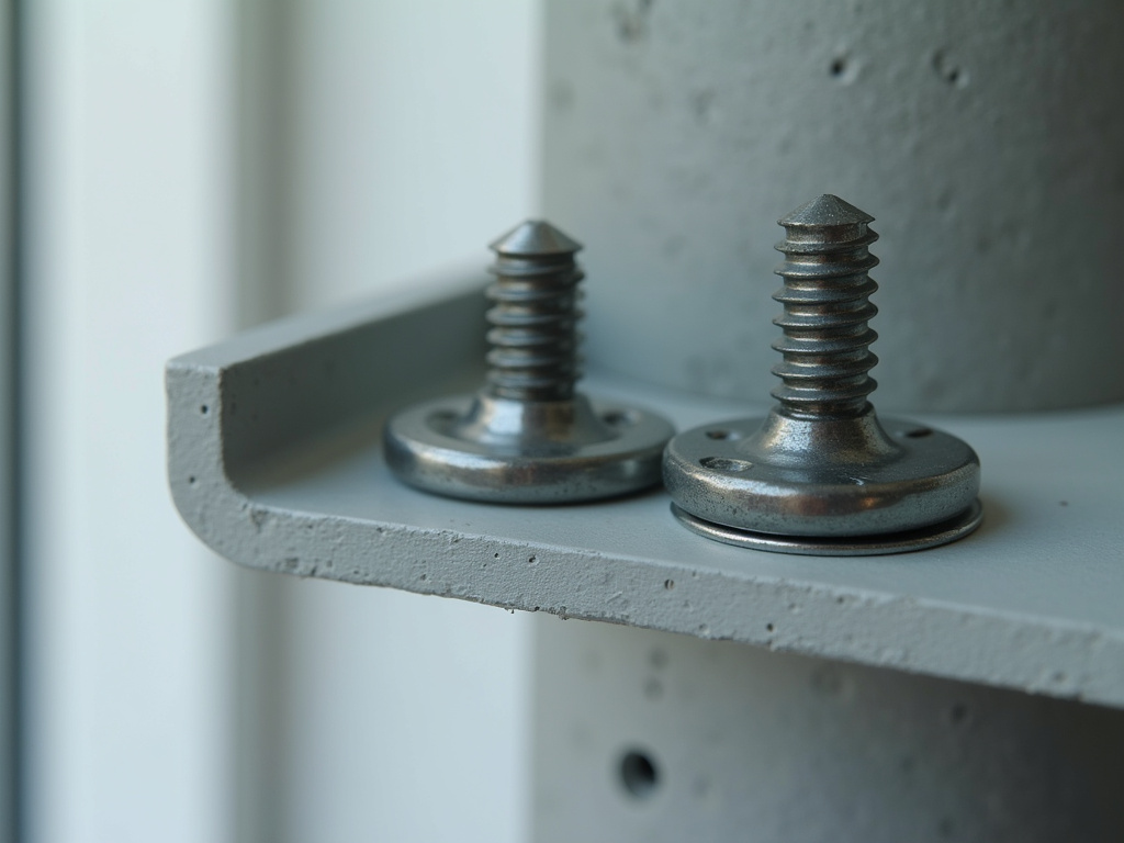 Mounting bracket screws — all-in-two solar lights