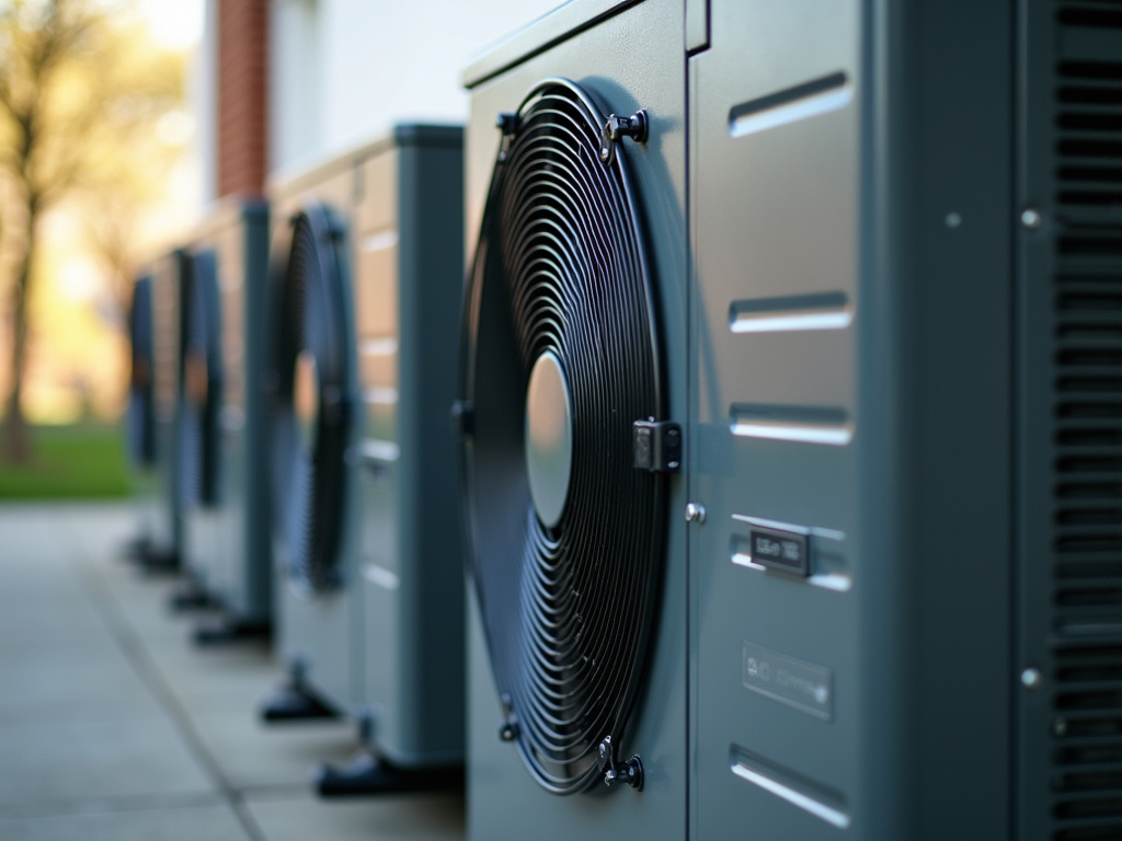 Outdoor condenser unit — hvac installation austin