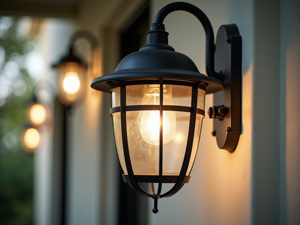 Outdoor light fixture — all-in-two solar lights