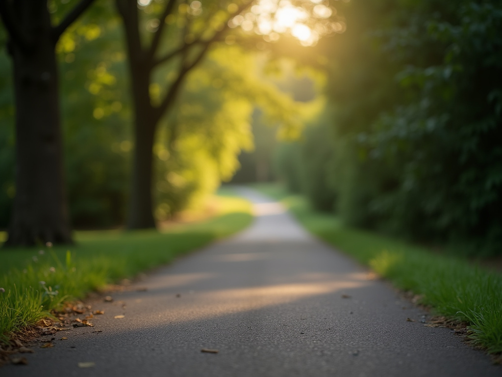 Park pathway light — municipal solar lighting