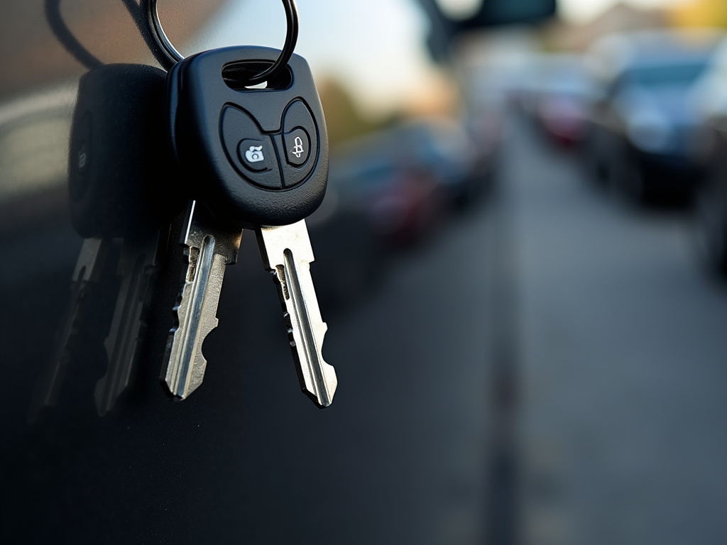 Parked car keys — title loans illinois