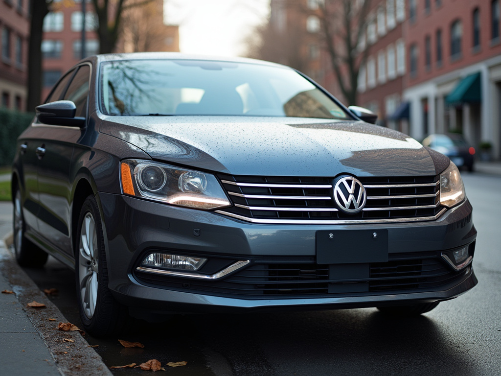 Parked sedan — title loans wisconsin