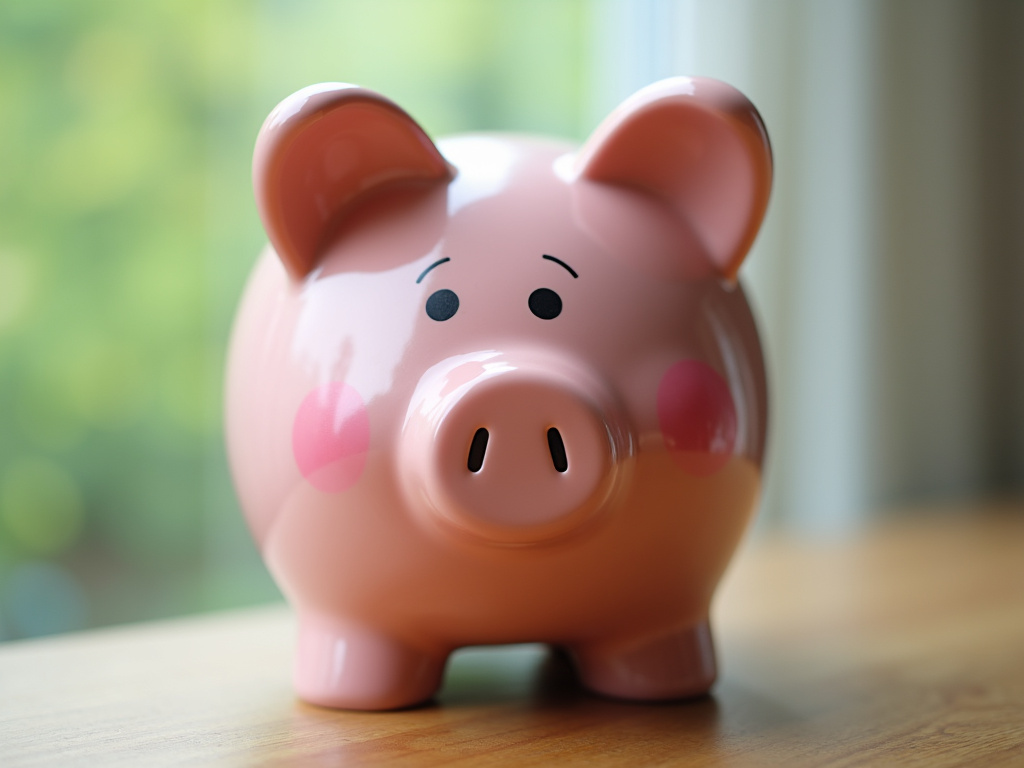 Piggy bank — motorcycle title loans Waco