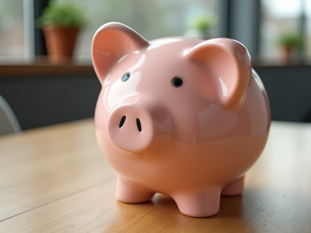 Piggy bank — motorcycle title loans Waco