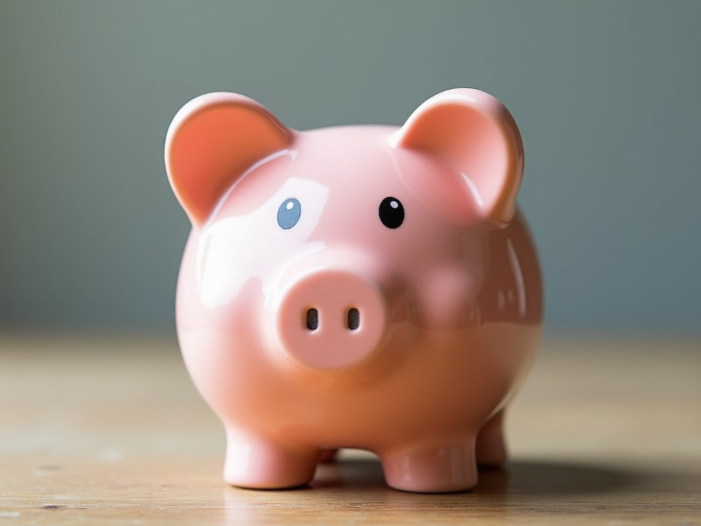 Piggy bank — title loans China Spring