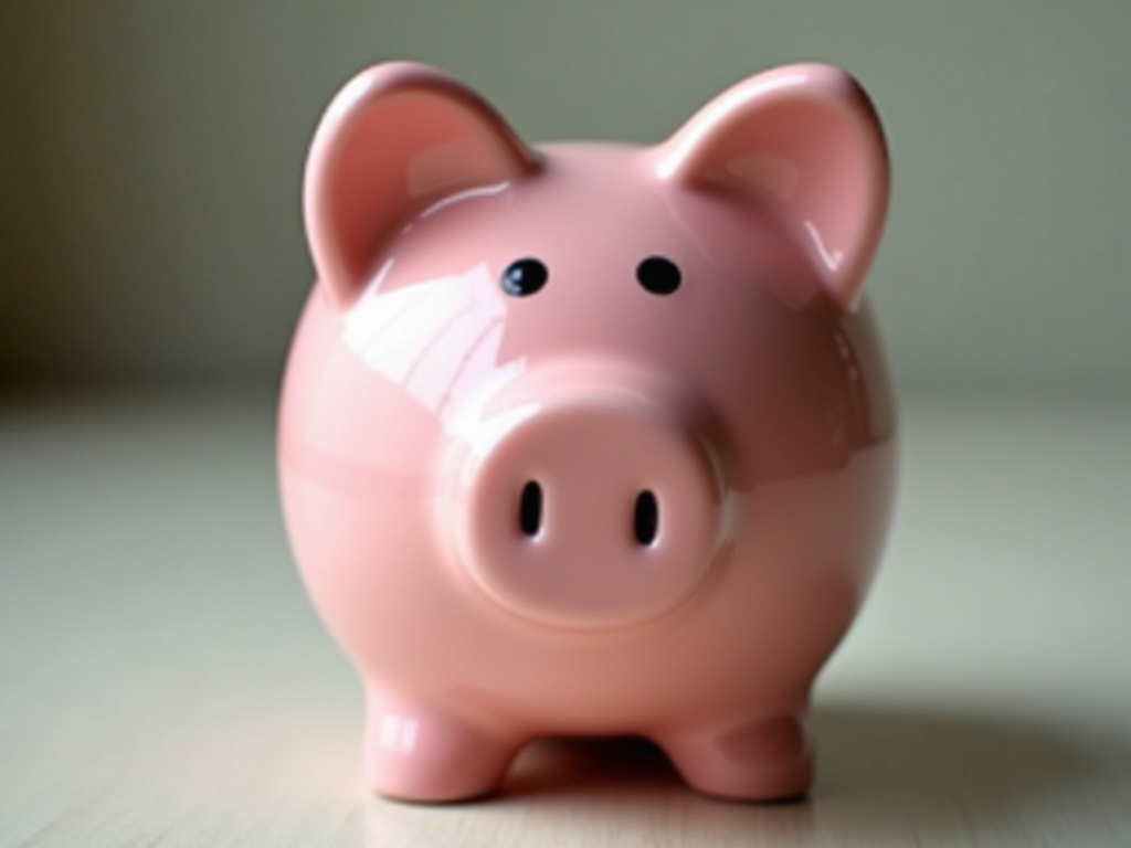 Piggy bank — title loans China Spring