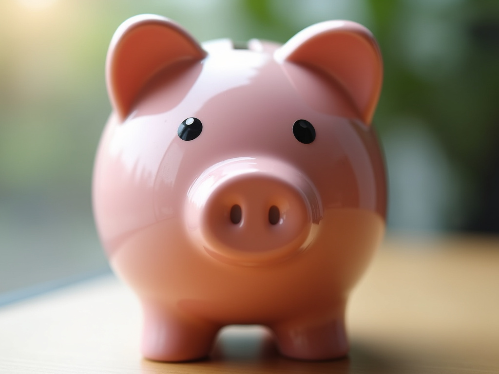 Piggy bank — title loans China Spring