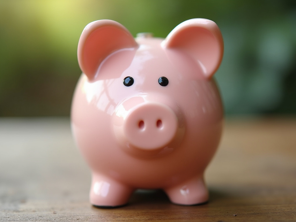 Piggy bank — title loans China Spring