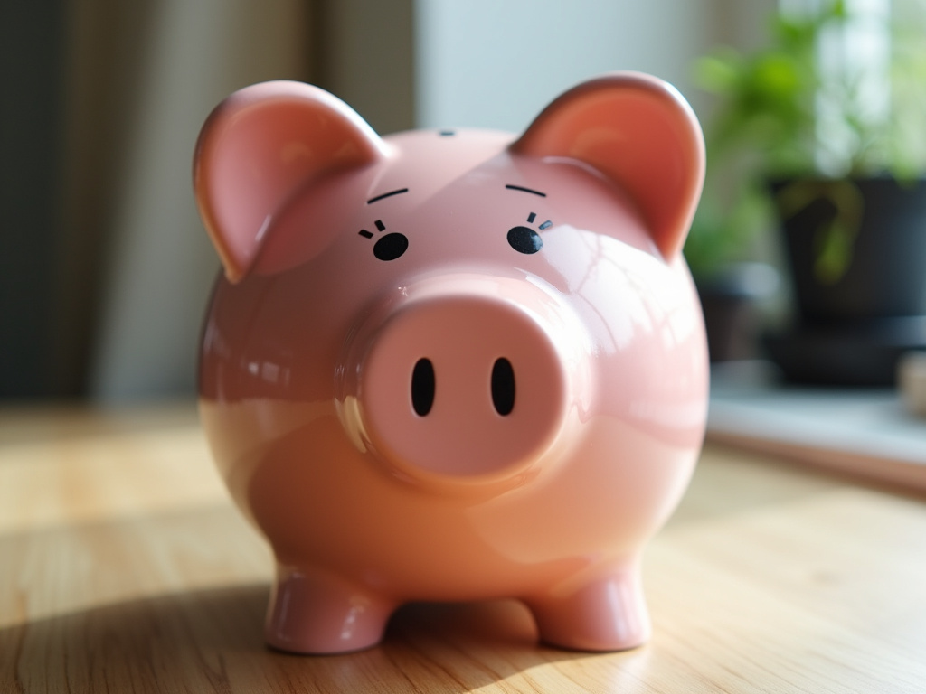 Piggy bank — title loans China Spring