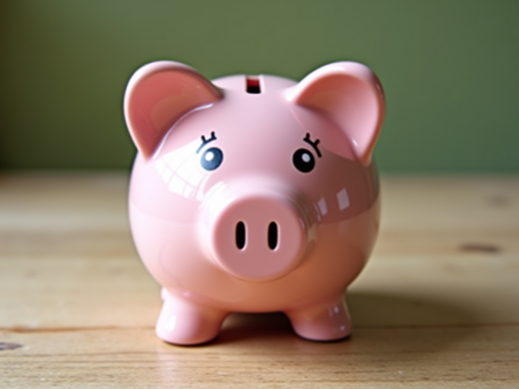Piggy bank — title loans Hewitt