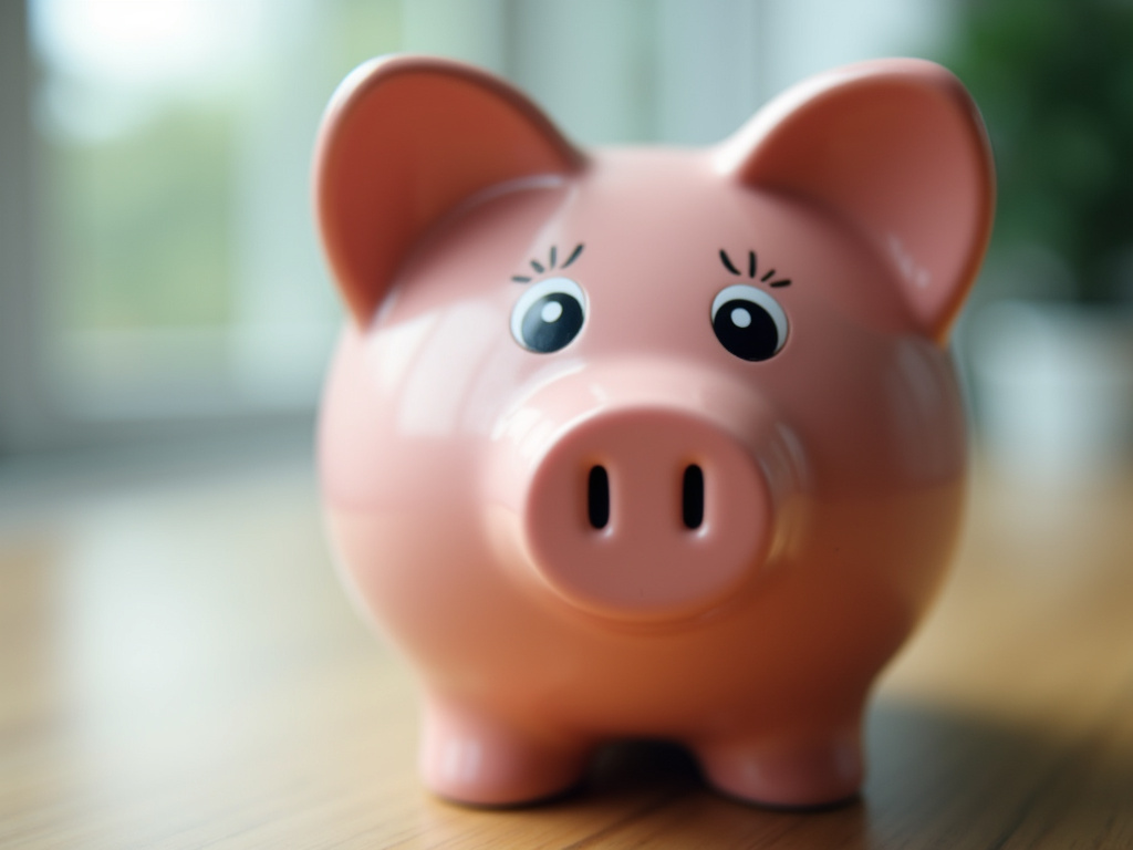 Piggy bank — title loans Lacy Lakeview