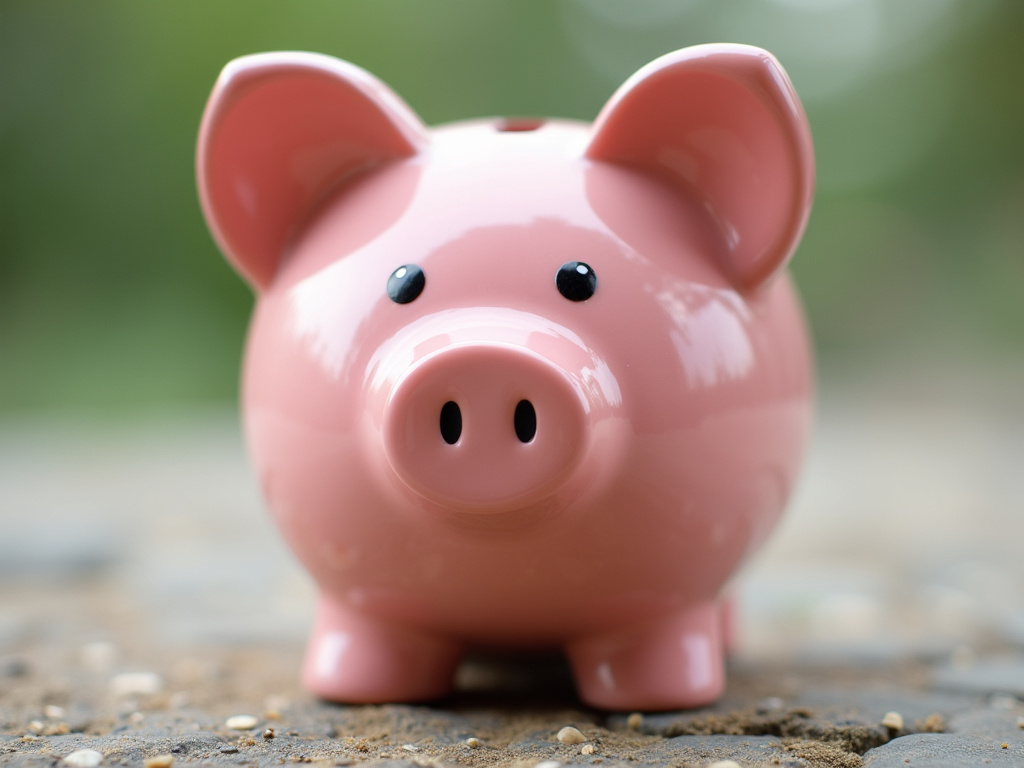 Piggy bank — title loans Lacy Lakeview