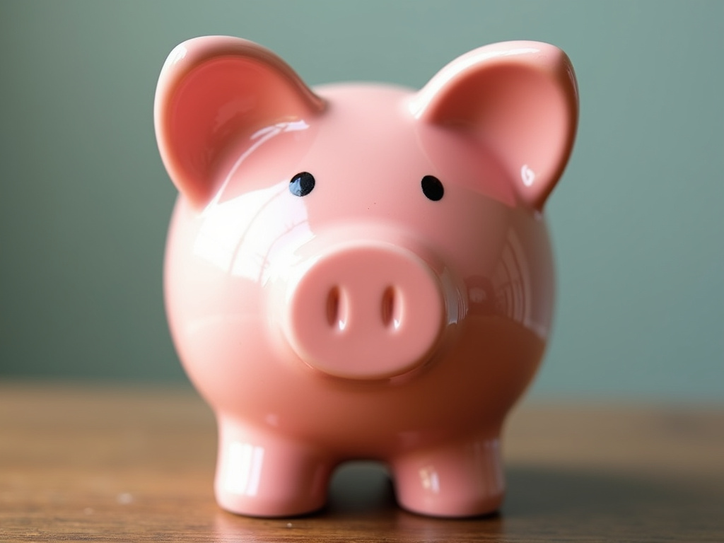 Piggy bank — title loans McGregor