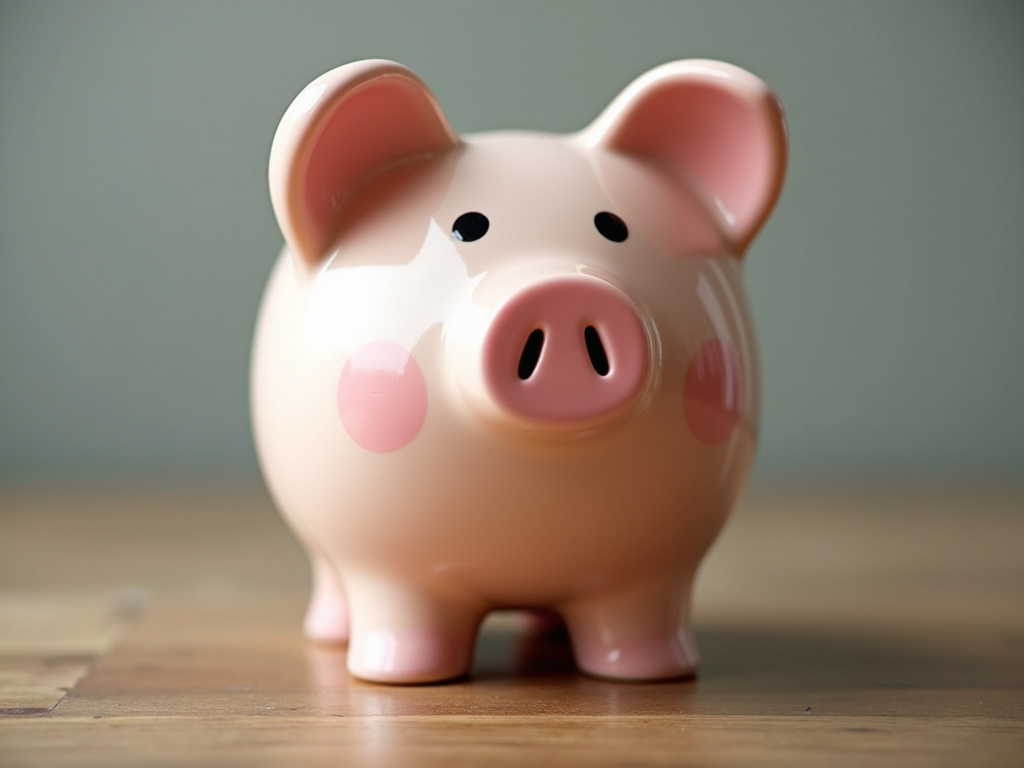 Piggy bank — title loans McGregor