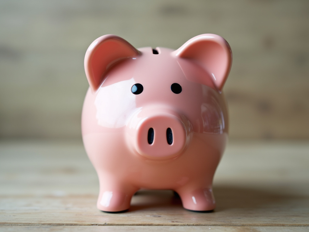 Piggy bank — title loans McGregor
