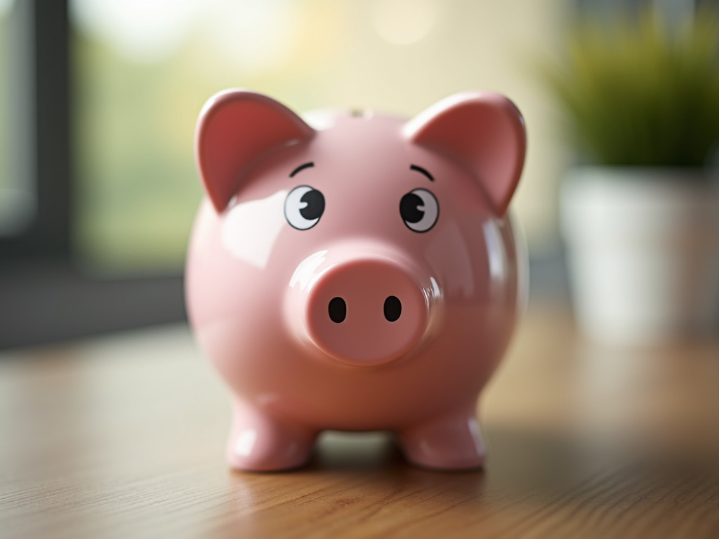 Piggy bank — title loans McGregor