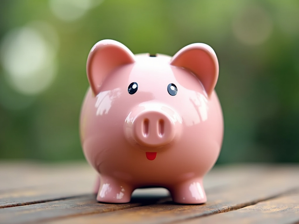 Piggy bank — title loans McGregor