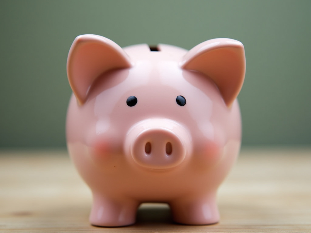 Piggy bank — title loans Robinson